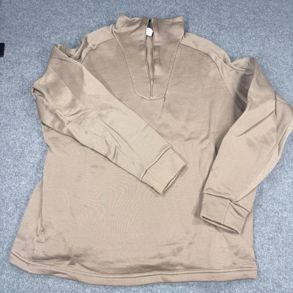 US Military Cold Weather Thermal Set XL Coyote Brown Polypropylene 1/4 Zip Base